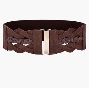 Women's Vintage Elastic Wide Belt 3X